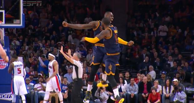 LeBron James Kyrie Irving - pari