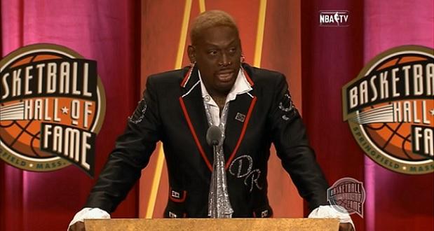 Dennis Rodman Hall of Fame Speech