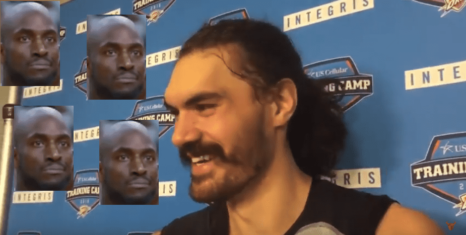 Kevin Garnett Steven Adams