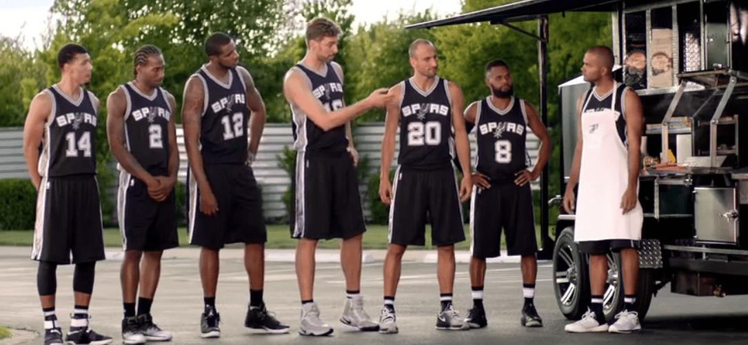 Spurs H-E-B / pari