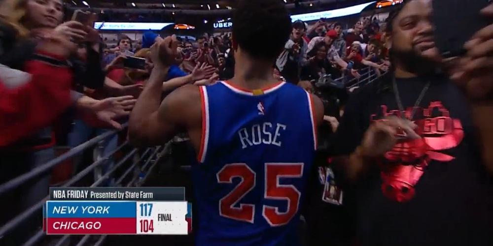 Knicks derrick rose
