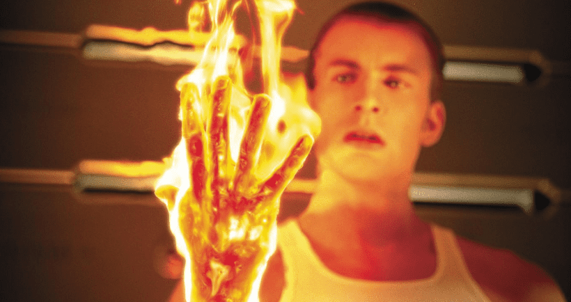 hand fire feu