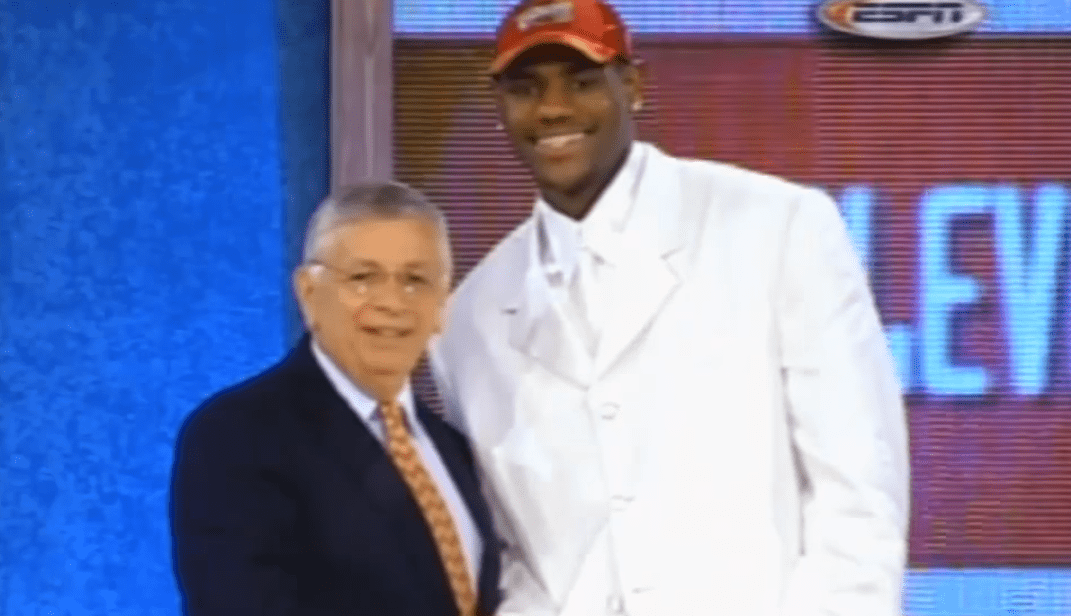 draft nba lebron james