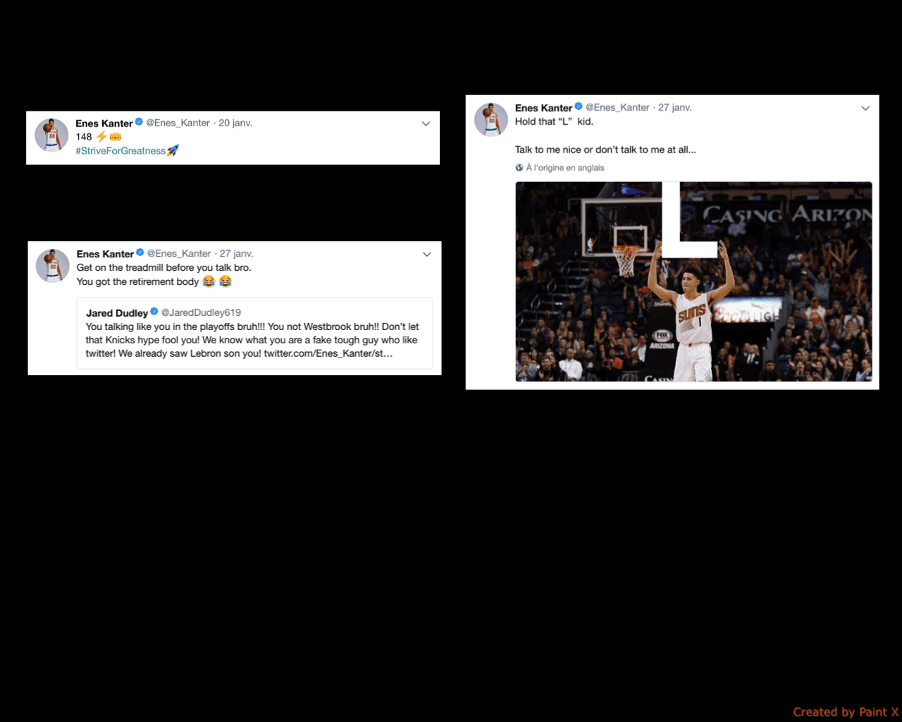 Kanter Twitter