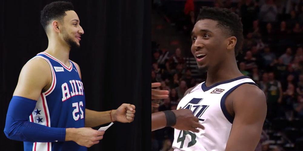 Ben Simmons Donovan Mitchell rookie de l'année