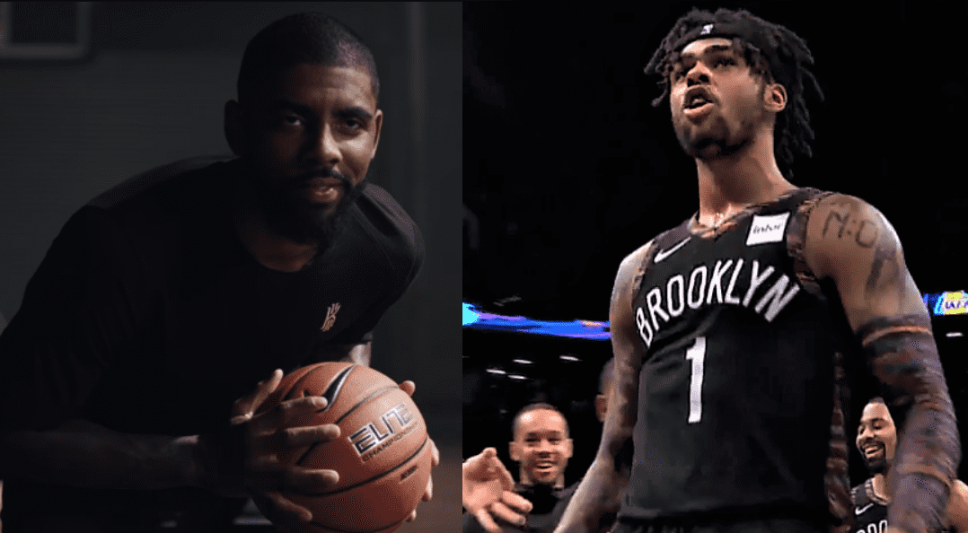 D'Angelo Russell kyrie irving nets