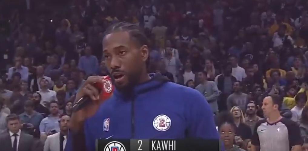 Kawhi Leonard Clippers pari