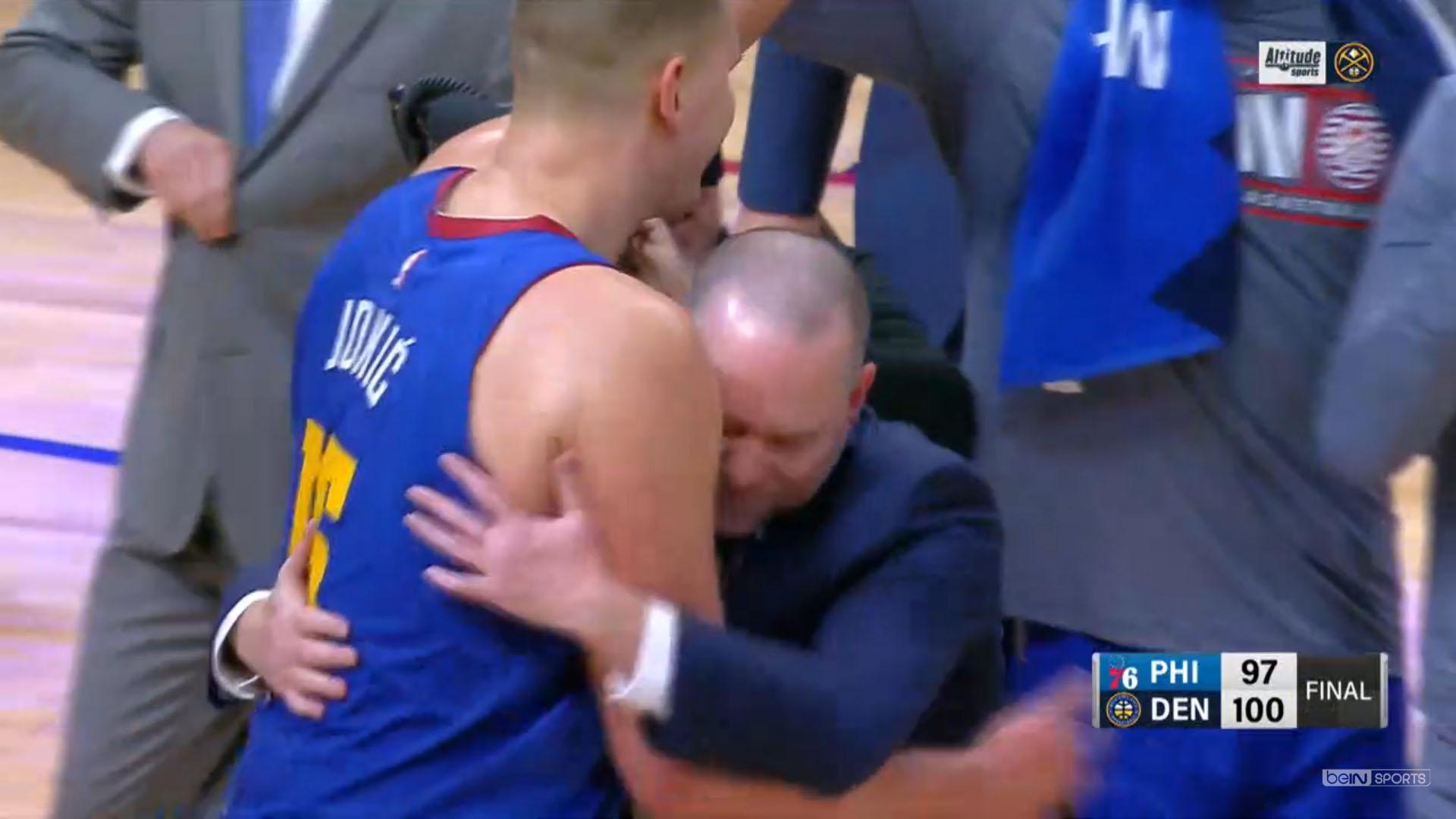 Nikola Jokic Mike Malone 9 novembre 2019