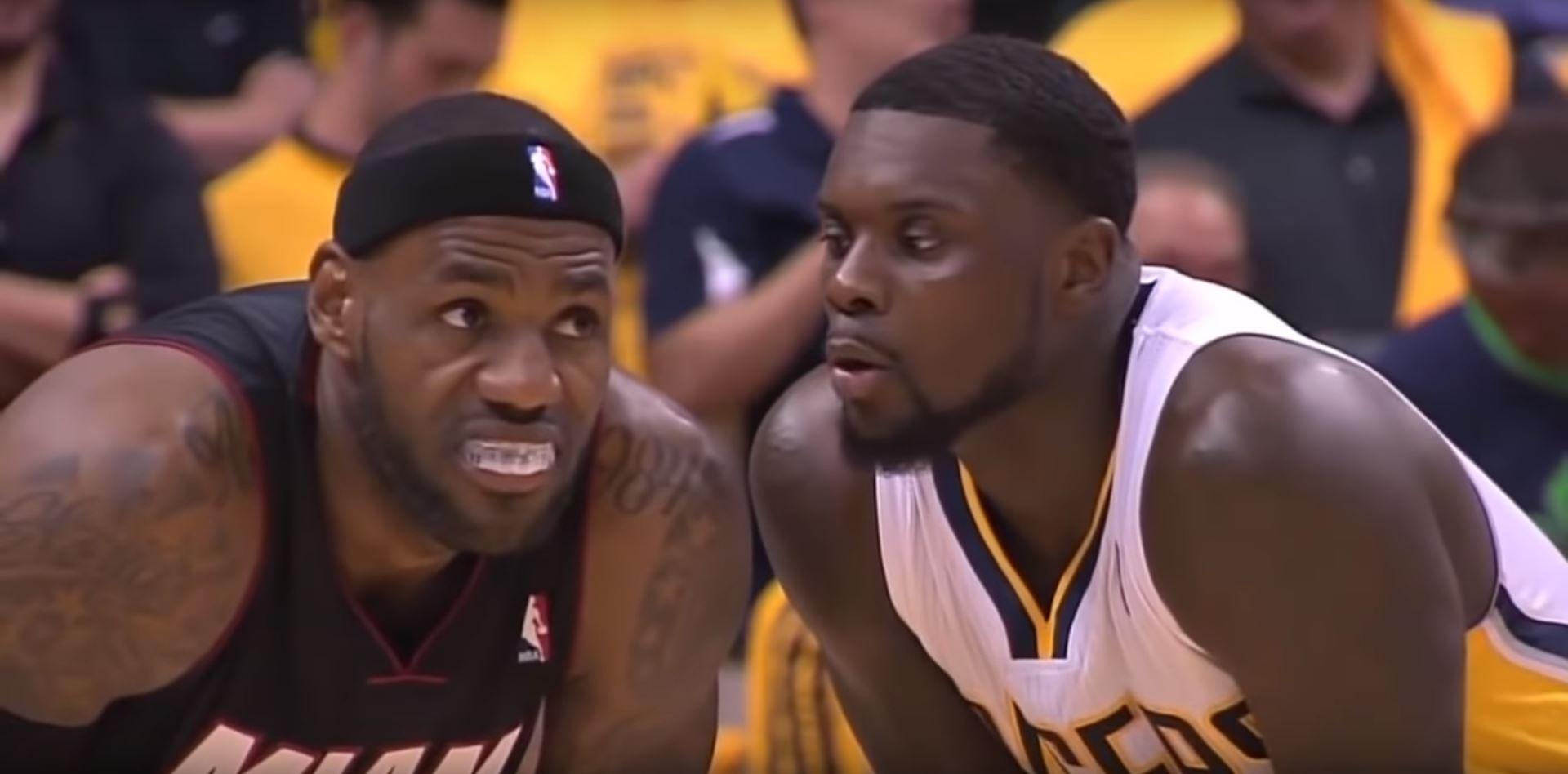 Lance Stephenson LeBron James