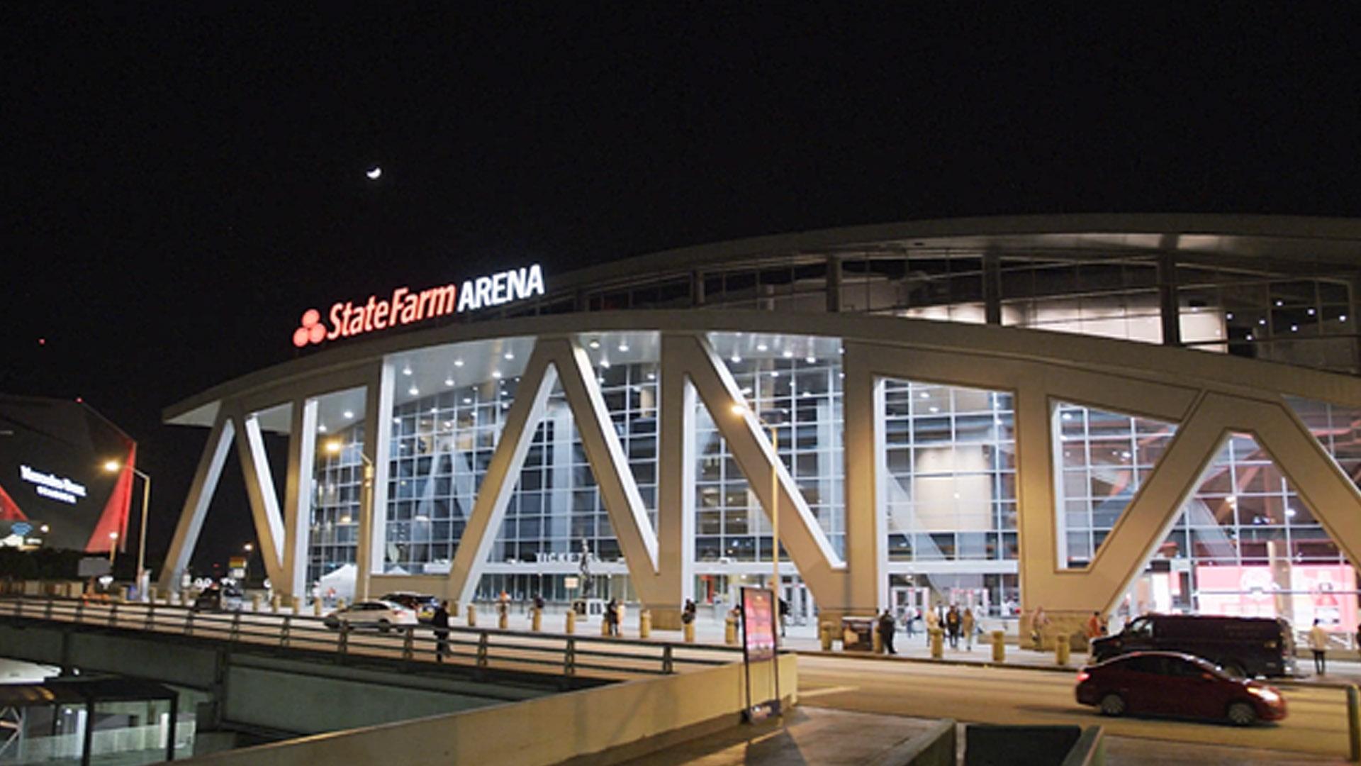 State Farm Arena Salles NBA 18 mars 2020