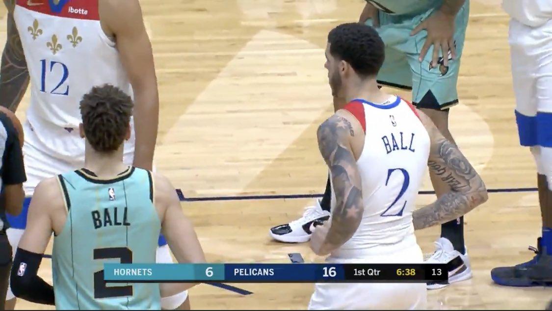 Lonzo Ball LaMelo Ball 9 janvier 2021