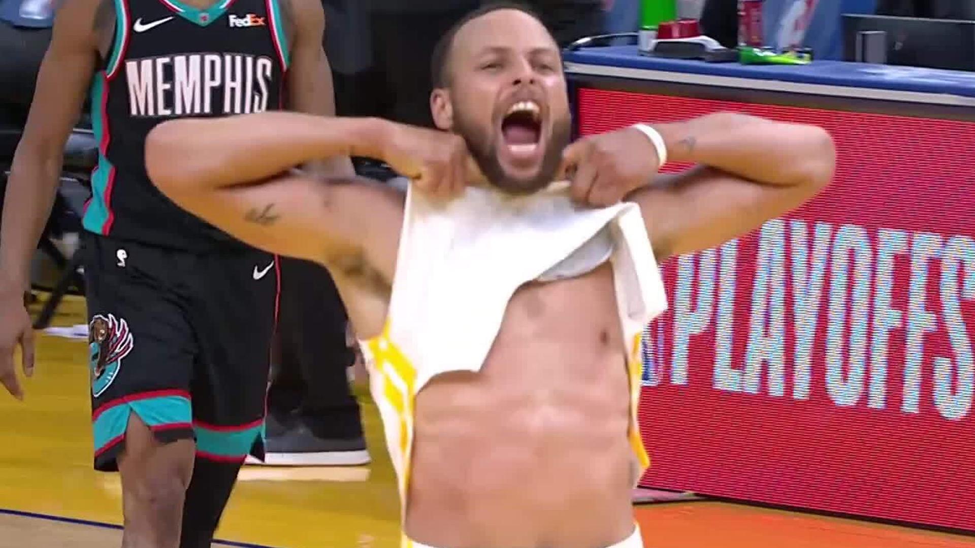Stephen Curry cri 17 mai 2021