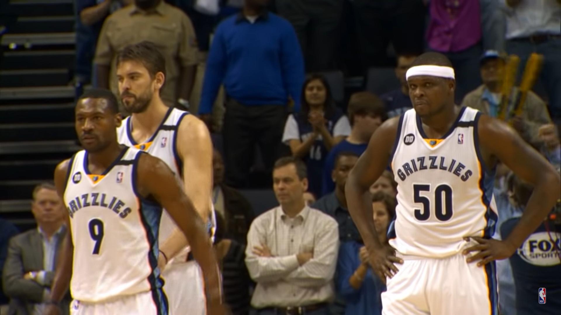 Zach Randolph Tony Allen grizzlies 2 septembre 2021