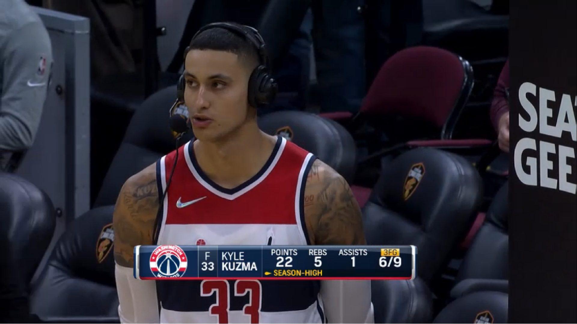 Kyle Kuzma Wizards 11 novembre 2021
