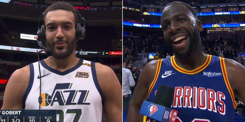 Rudy Gobert Draymond Green