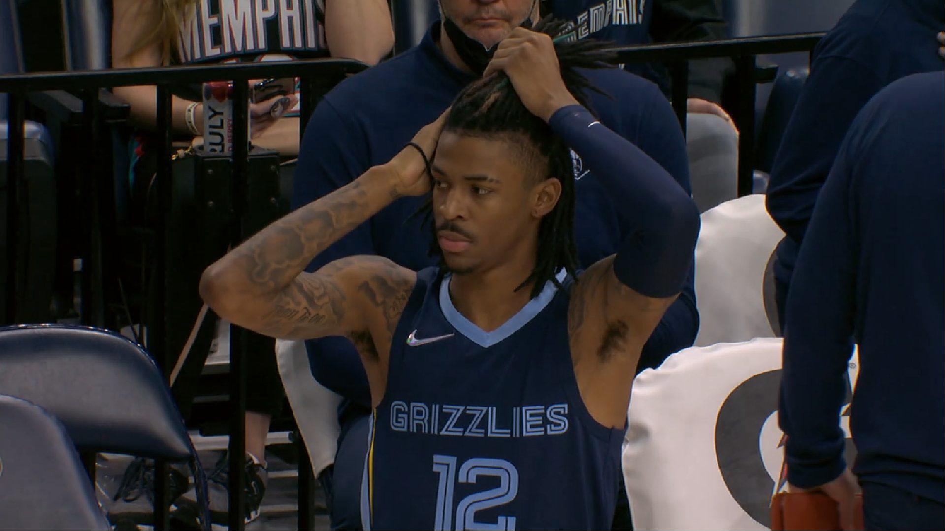 Ja Morant Grizzlies 14 janvier 2022