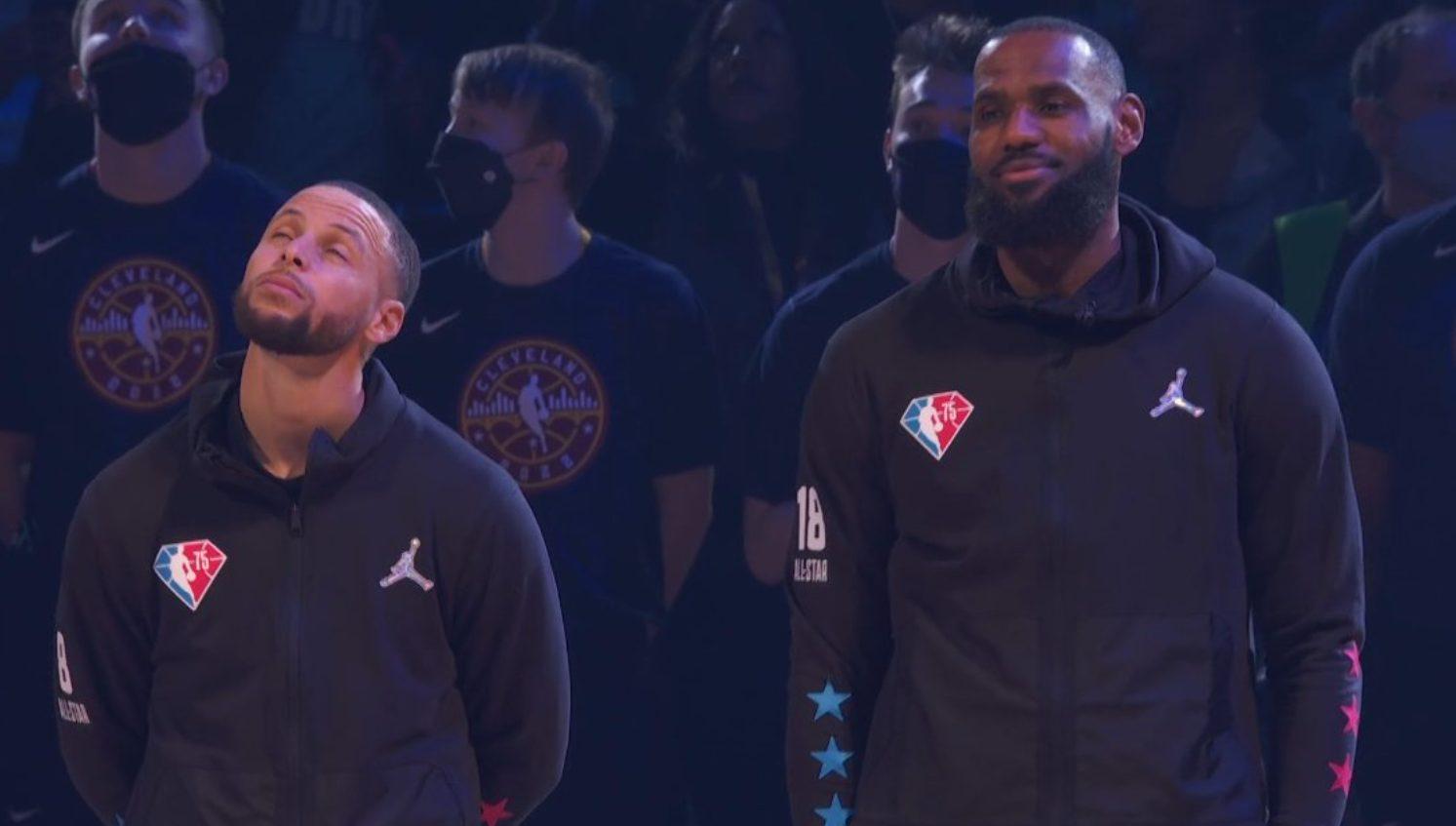 LeBron James Stephen Curry
