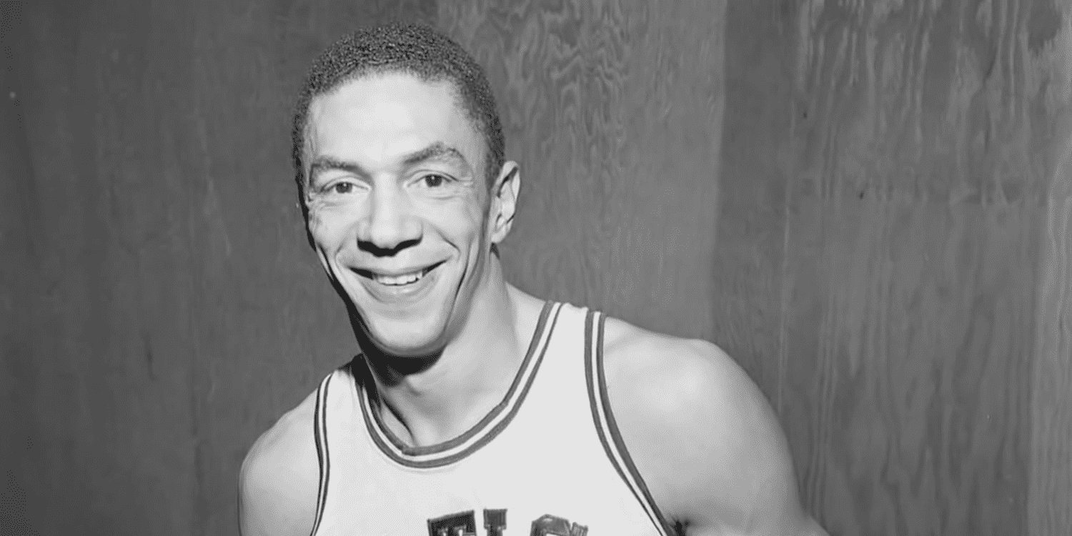 Portrait de Don Barksdale aux Celtics