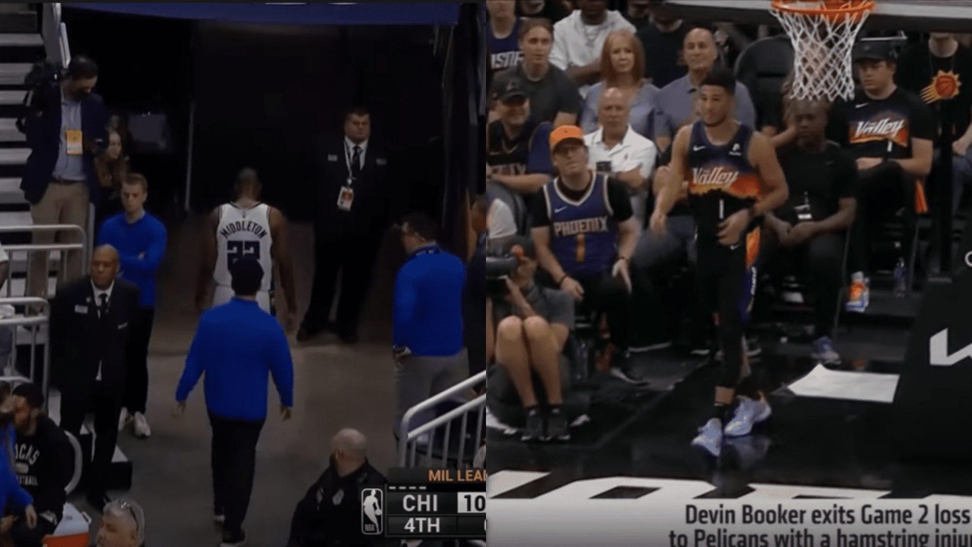 Booker Middleton Suns Bucks 22 avril 2022