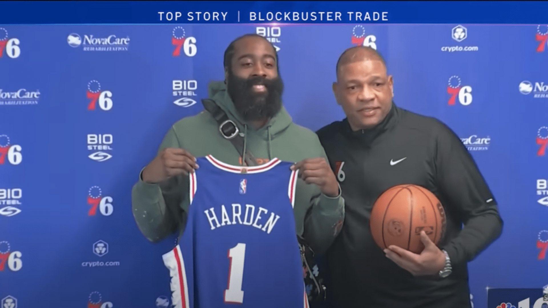 Harden Trade Sixers