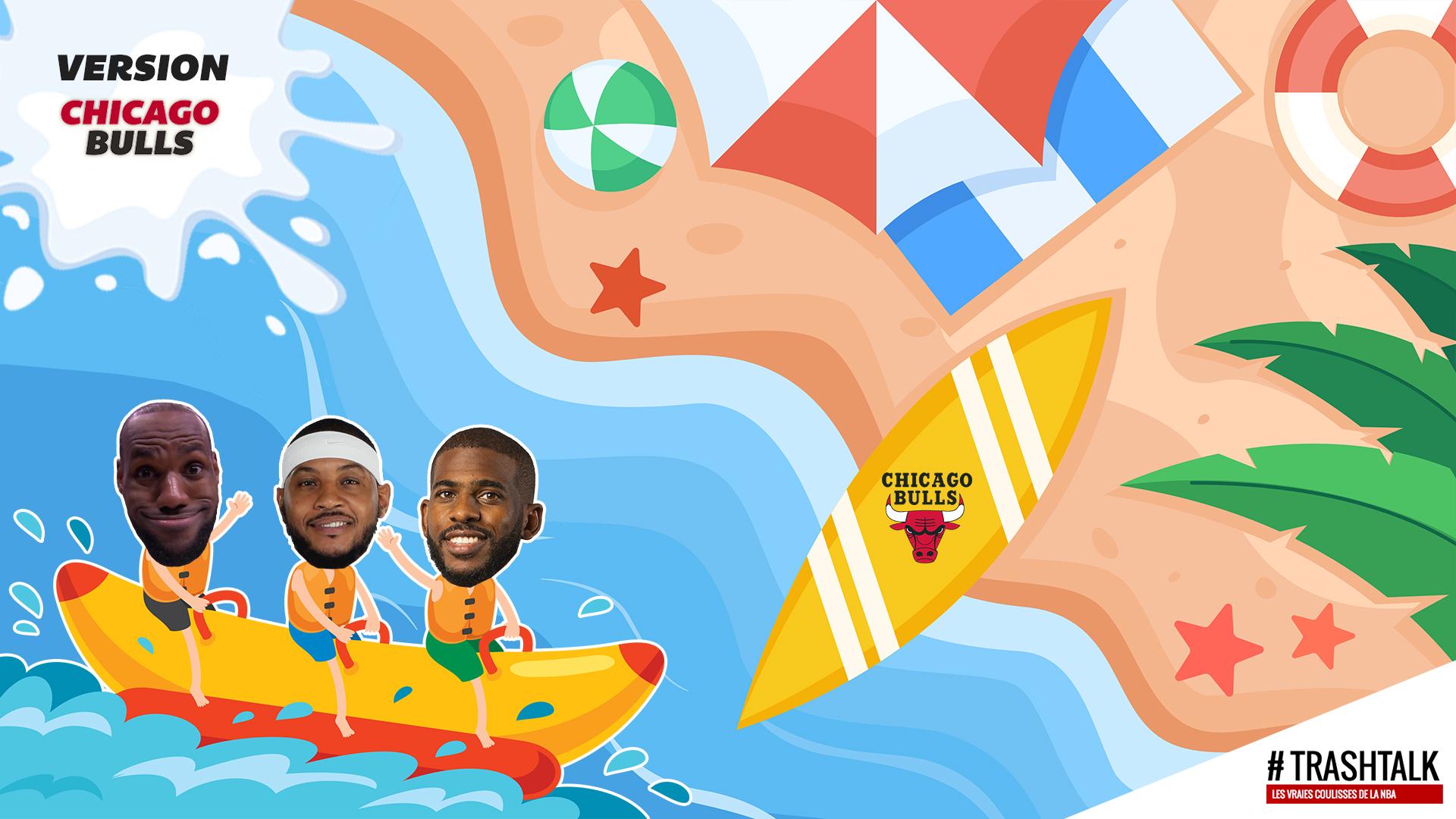 Chicago Bulls Vacances joueurs NBA
