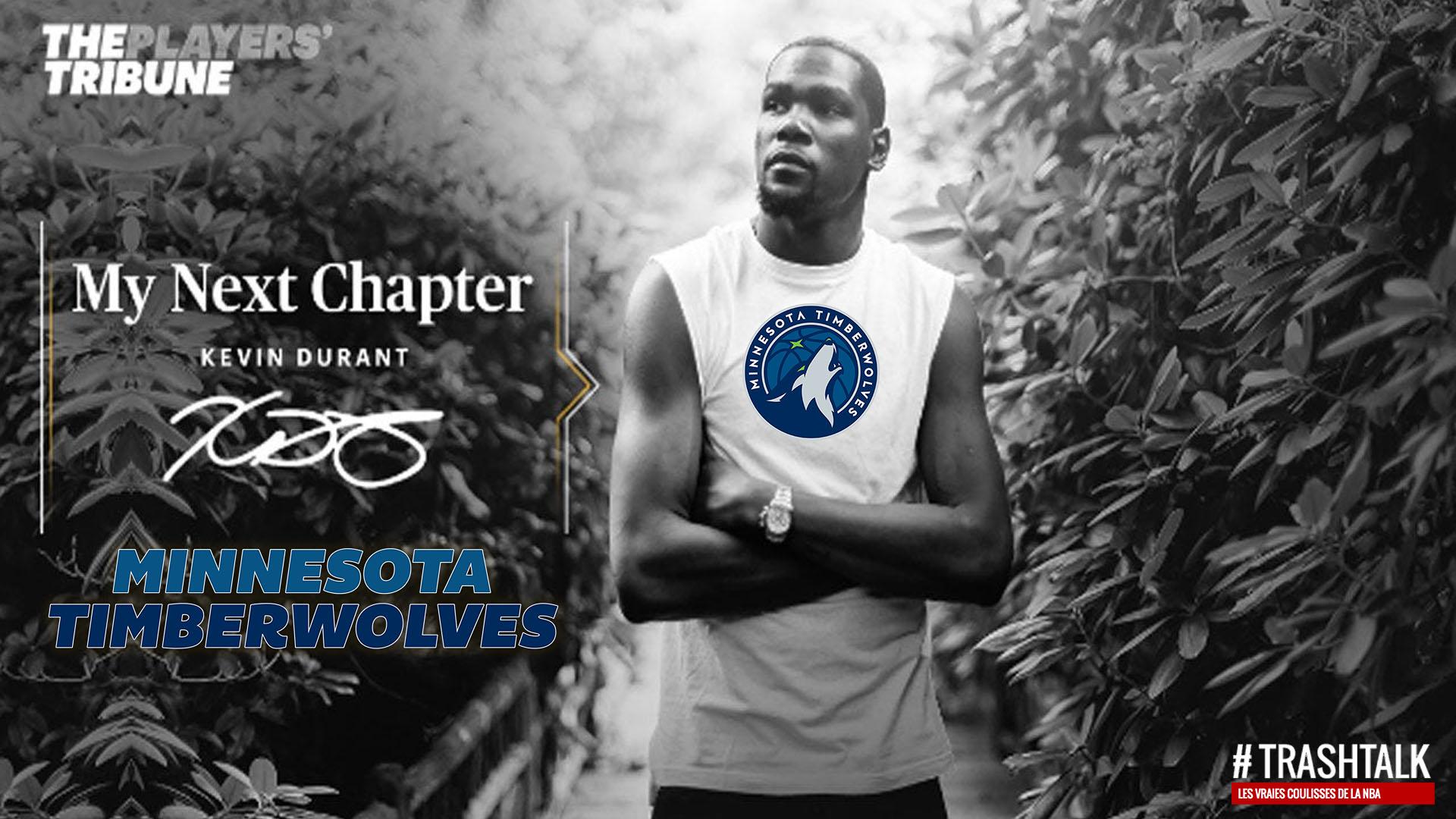 Kevin Durant 1er juillet 2022 Wolves