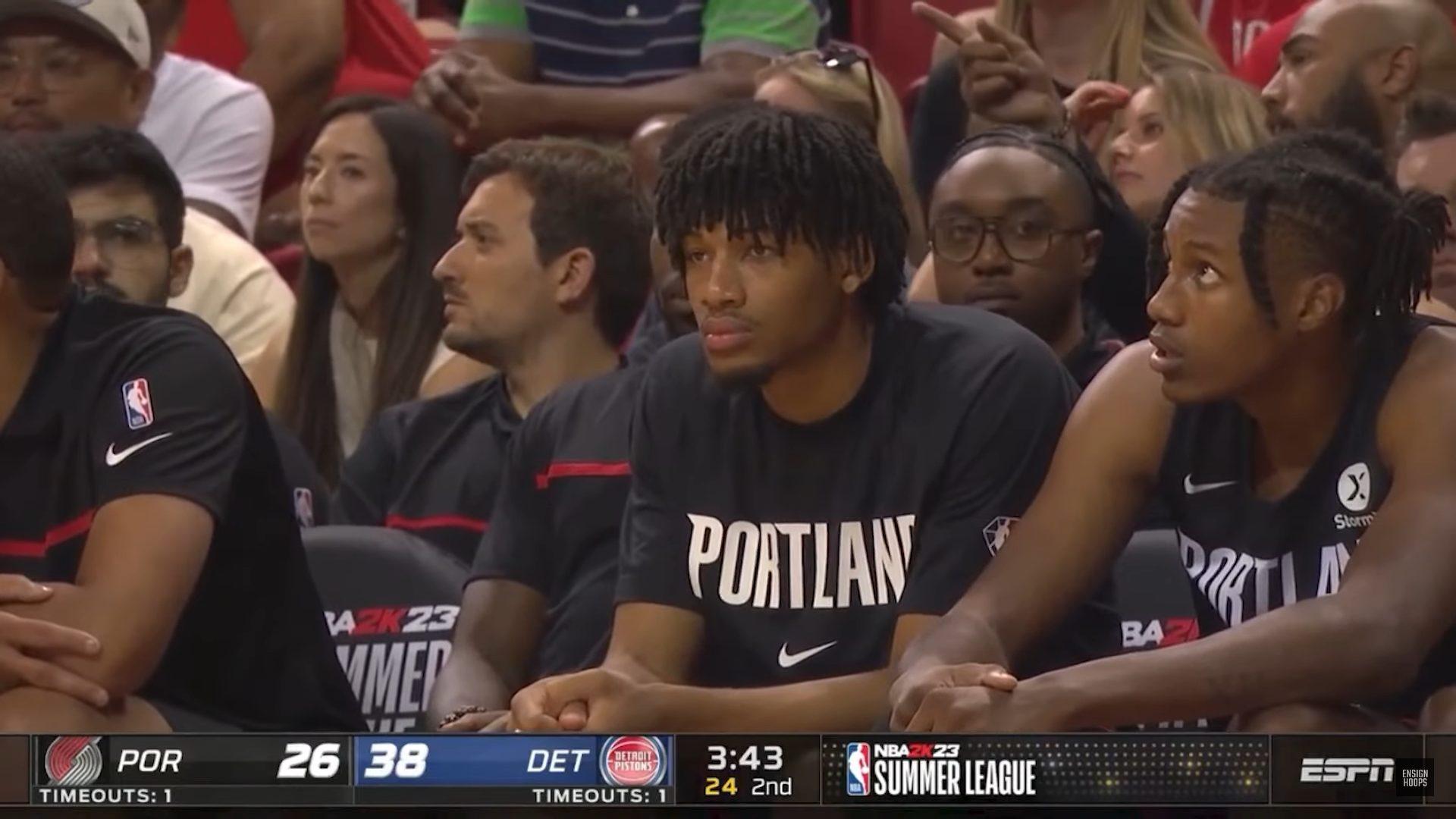 Shaedon Sharpe 8 juillet 2022