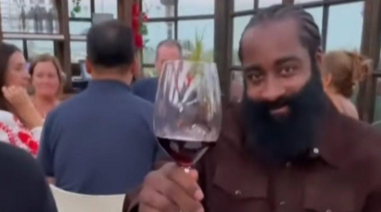 James Harden wine 19 octobre 2022