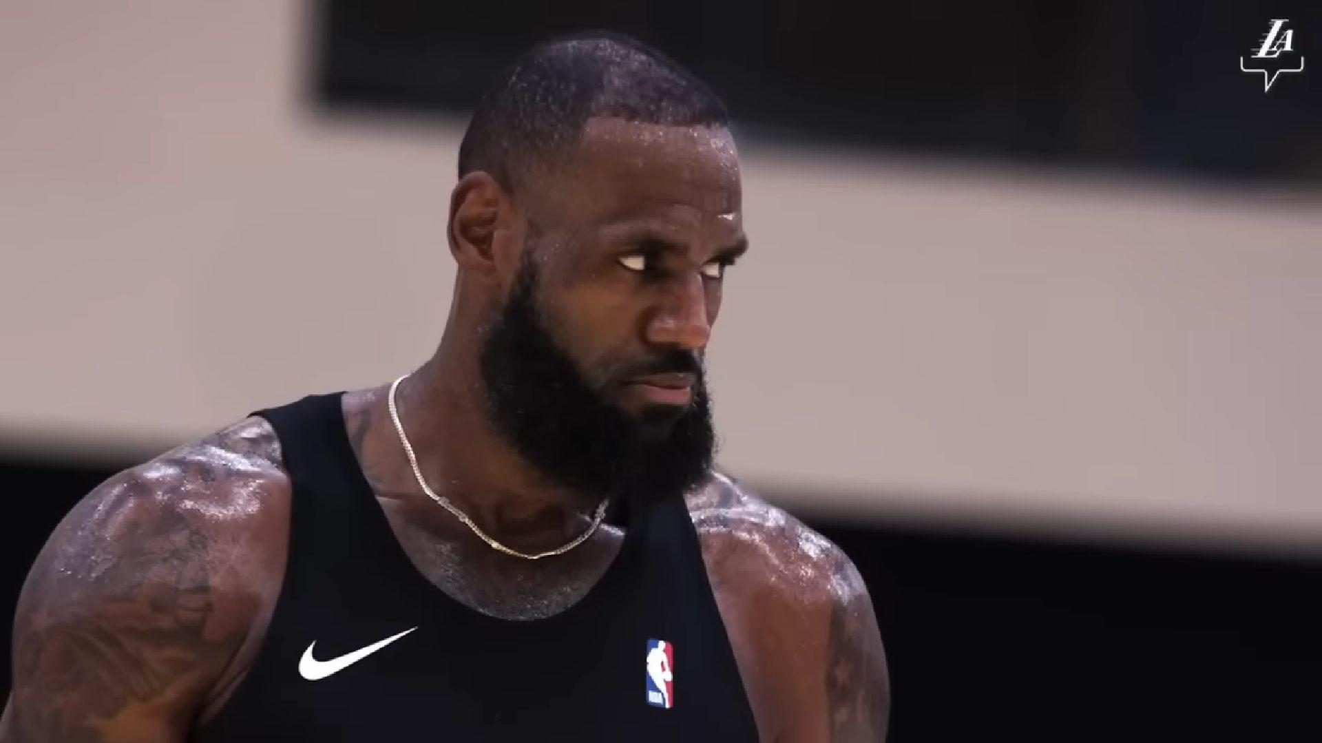 LeBron James Lakers 30 septembre 2022