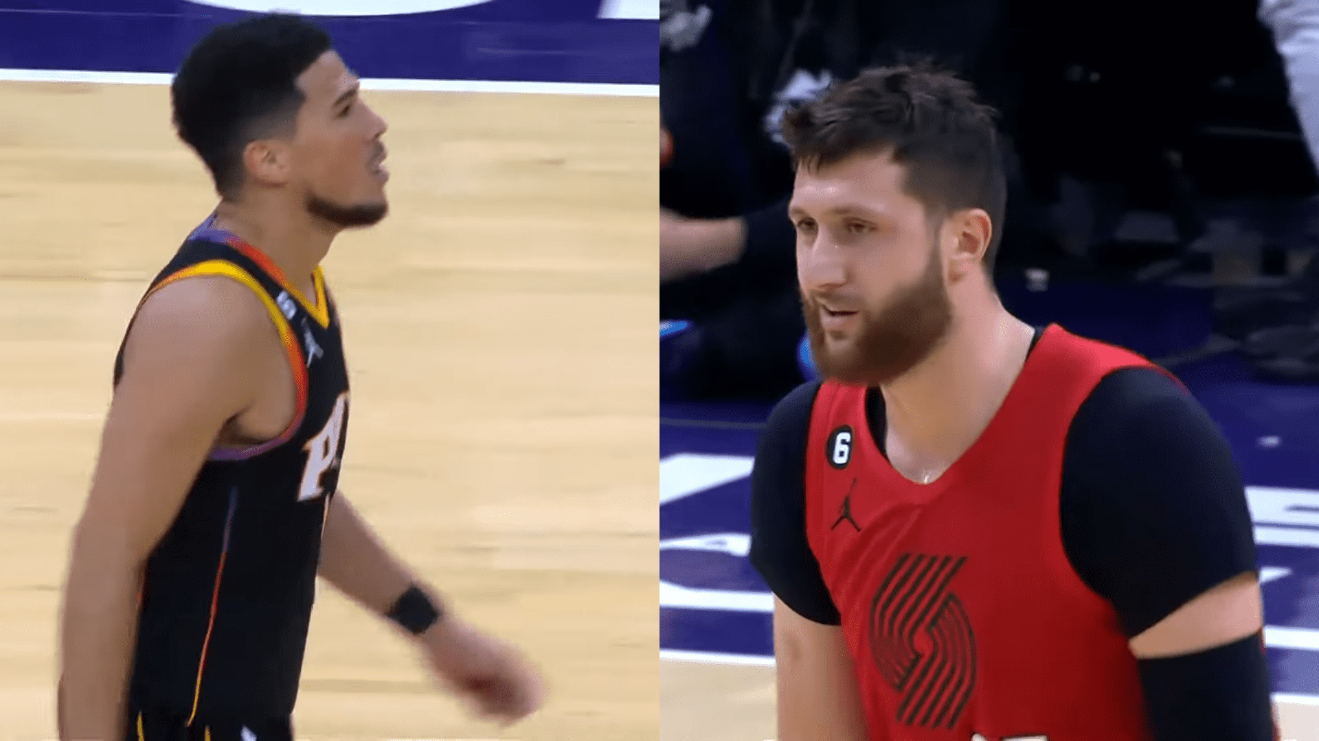 blazers suns
