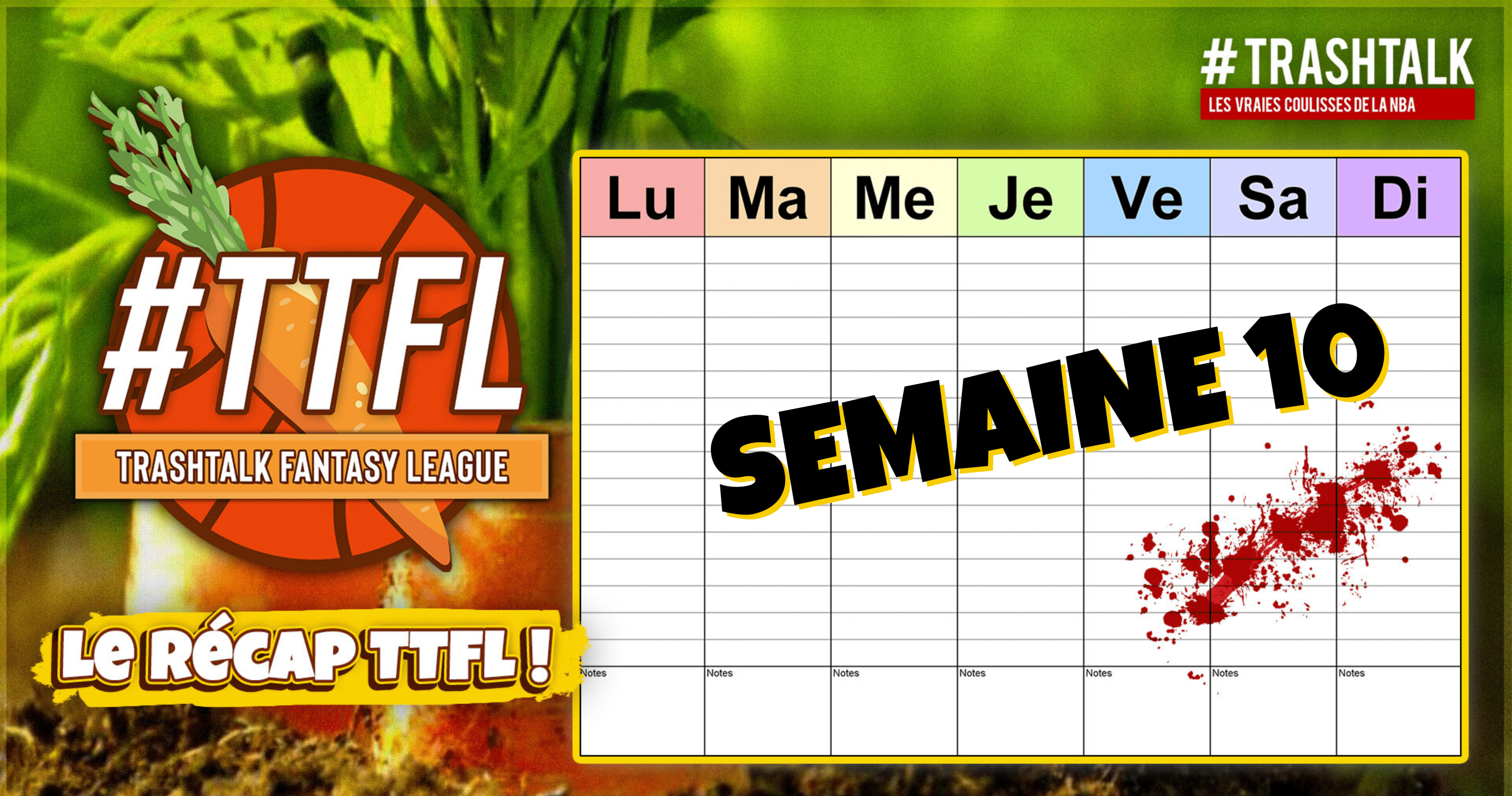 Récap semaine 10 TrashTalk Fantasy League