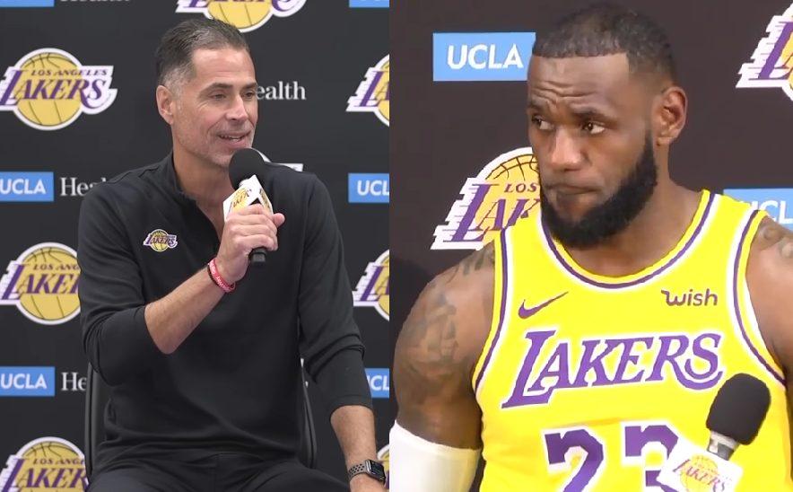 Rob PELINKA LEBRON JAMES LAKERS