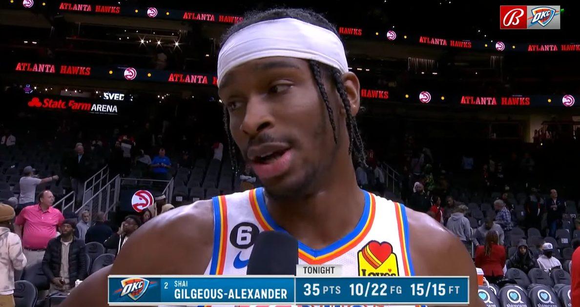 Shai Gilgeous-Alexander 6 décembre 2022