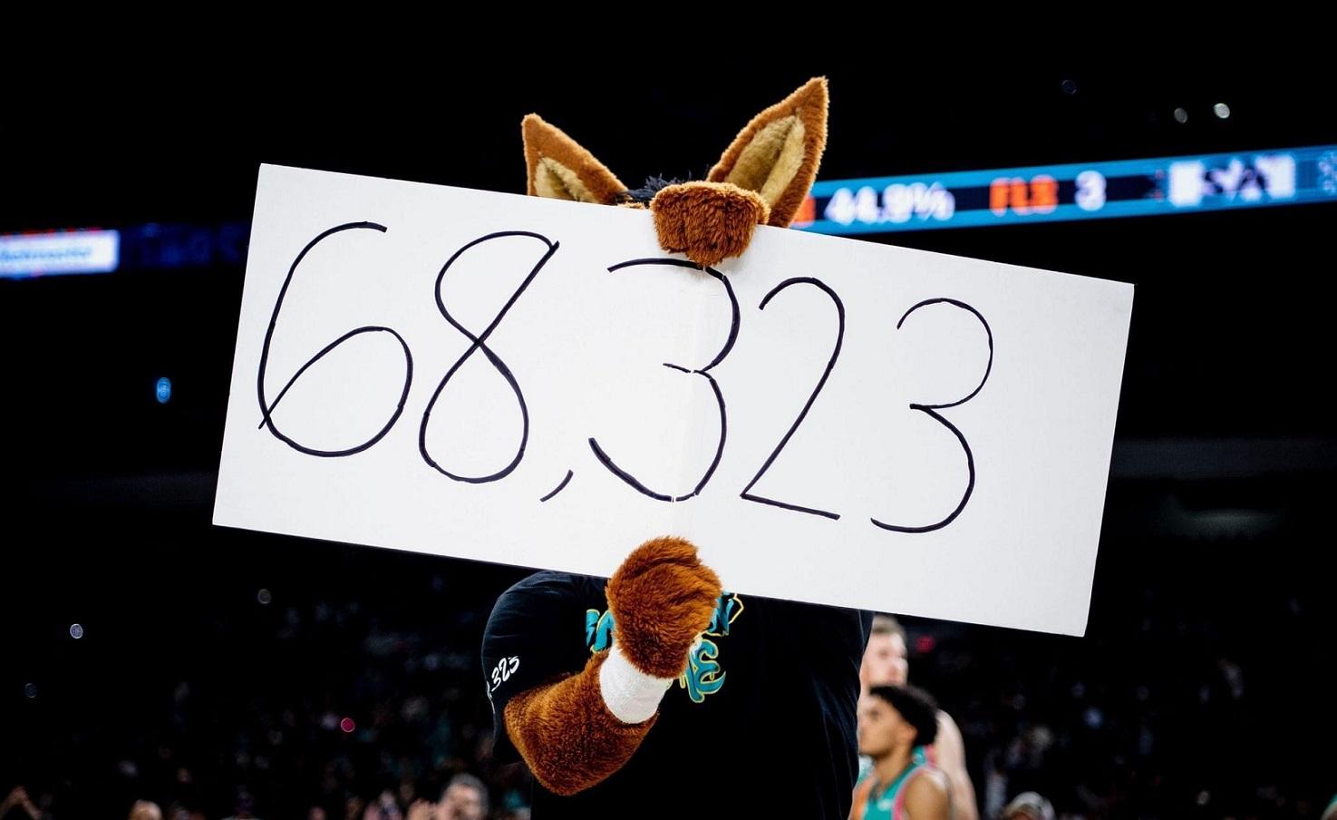 Coyote Alamodome 68 323