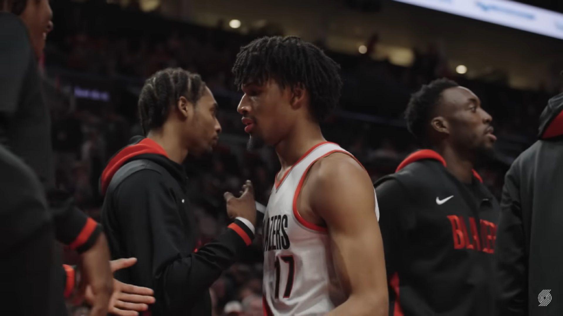 Shaedon Sharpe Blazers 19 décembre 2022