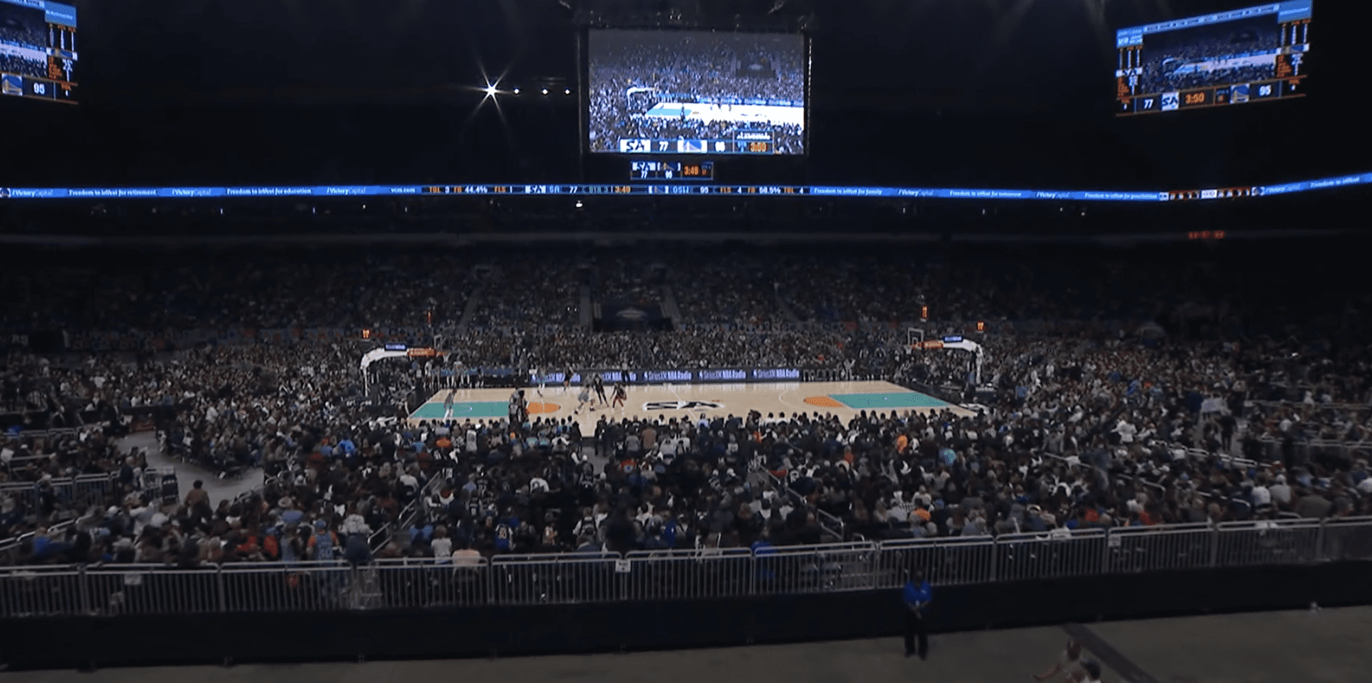 Spurs Alamodome record NBA