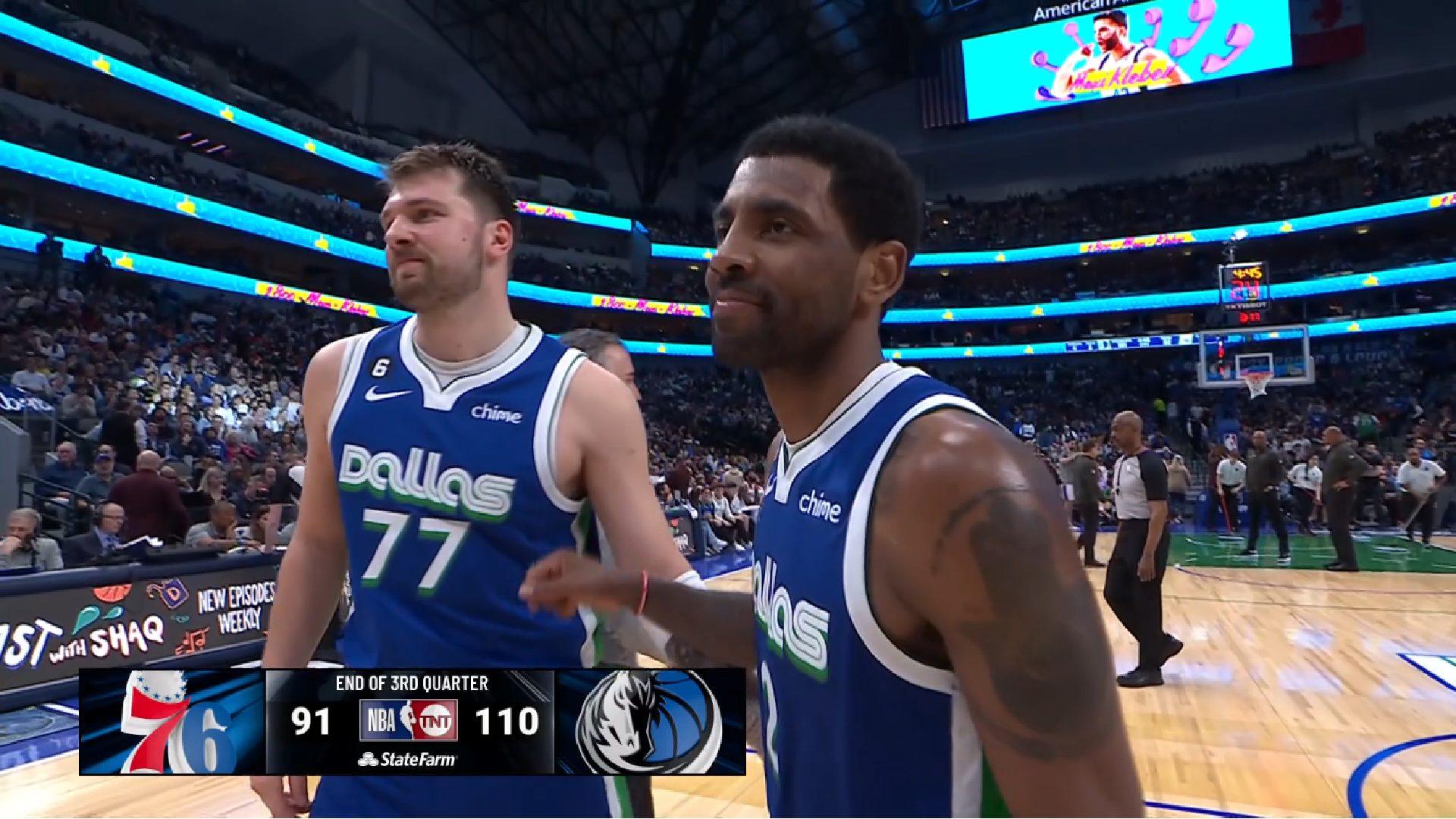 Luka Doncic Kyrie Irving Dallas Mavericks 3 mars 2023