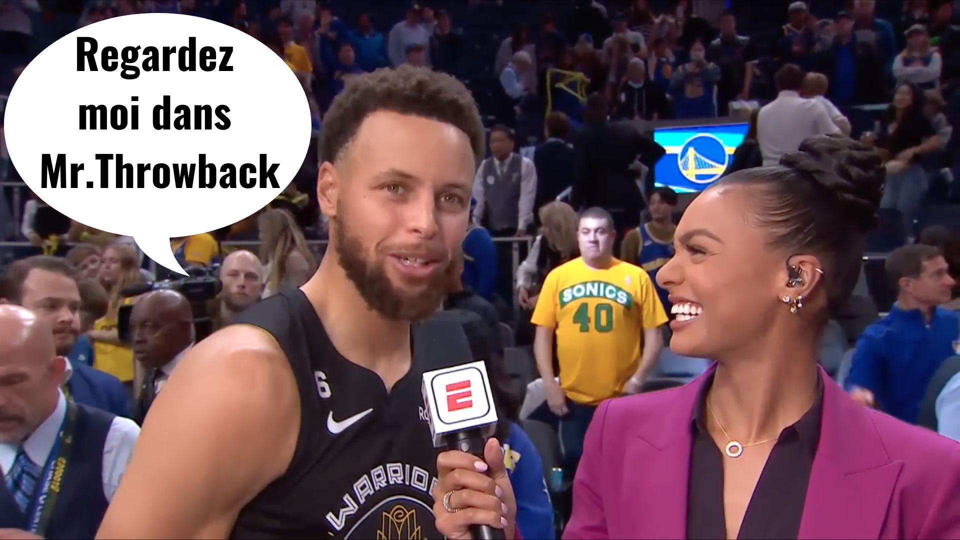 Stephen Curry Mr.Throwback