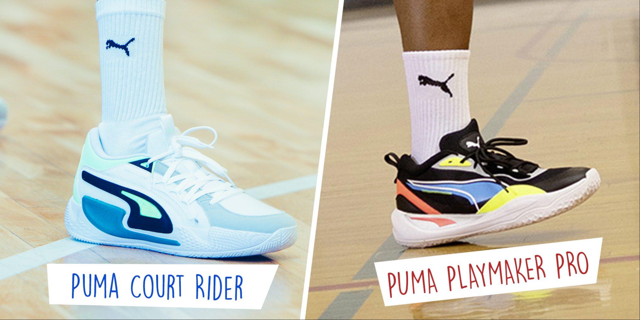 Puma Court Rider Puma Playmaker Pro