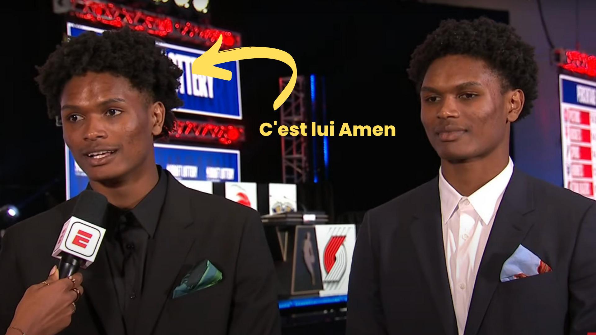 Ausar Thompson Loterie NBA