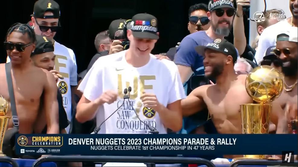 Denver Nuggets parade. 16/06/23