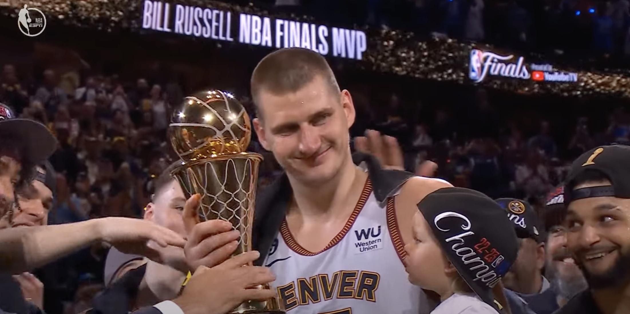 Nikola Jokic MVP des Finales 2023 Nuggets