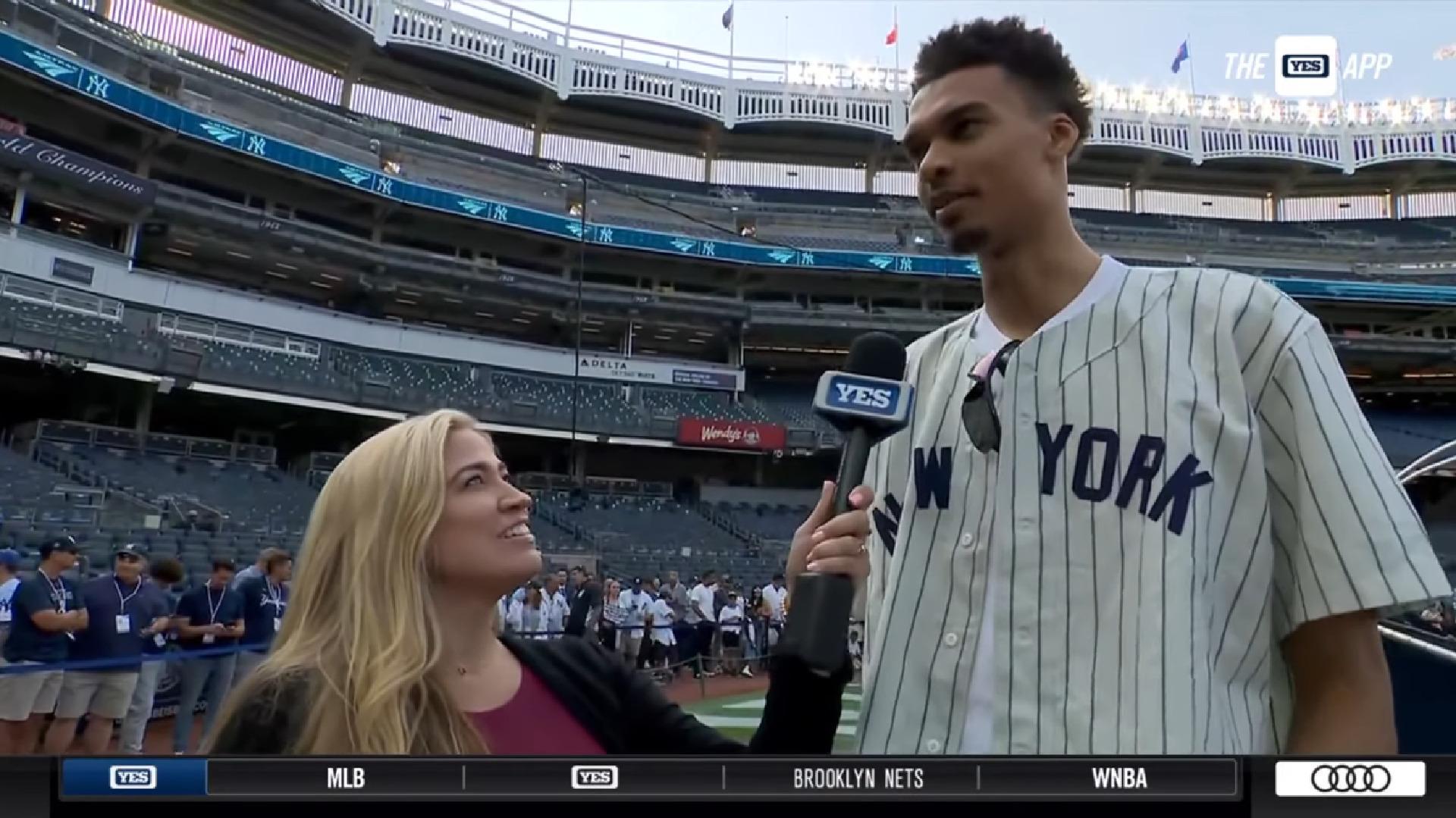Victor Wembanyama Yankees 21 juin 2023