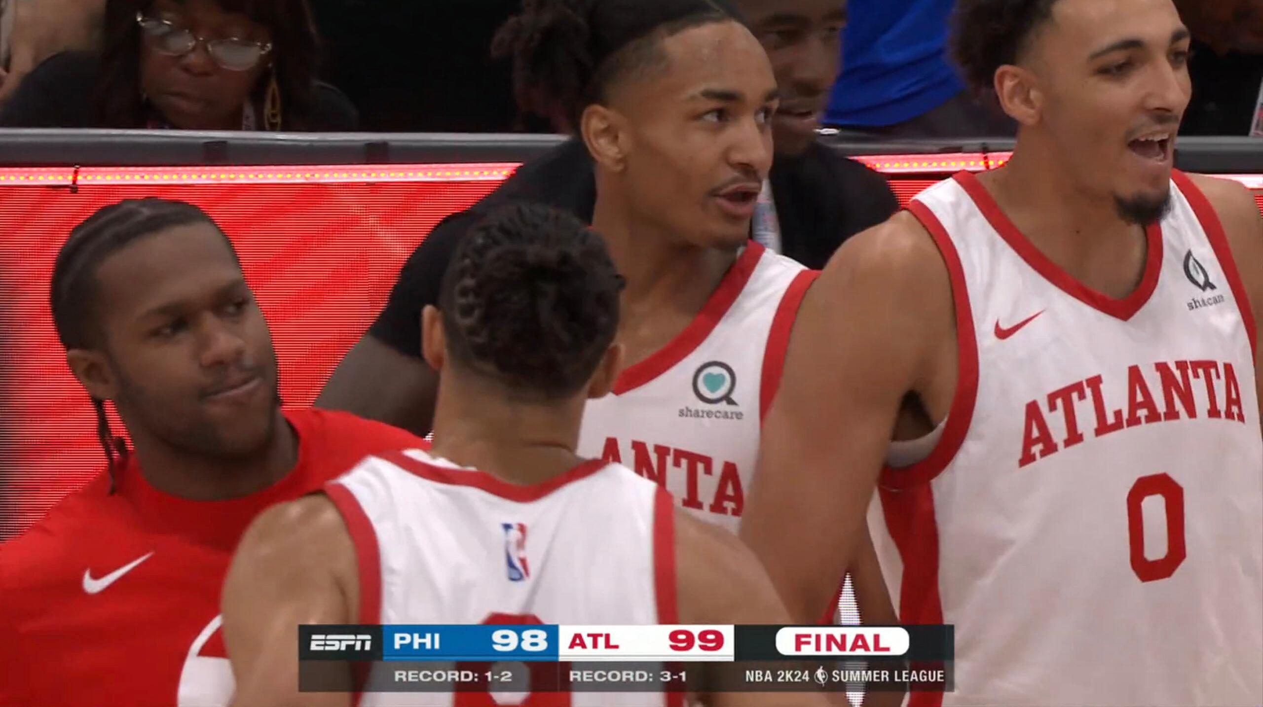 Kobe Bufkin Summer League Hawks