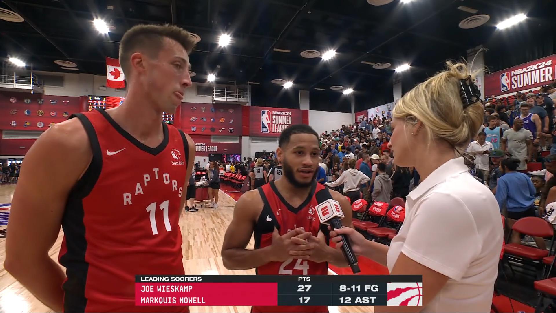 Summer League Raptors 15 juillet 2023