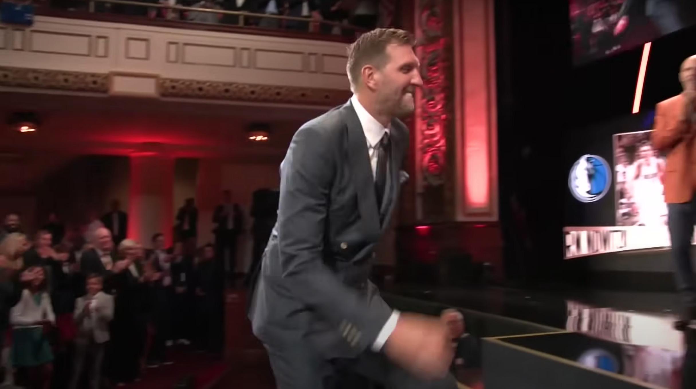 Dirk Nowitzki Discours Hall of Fame