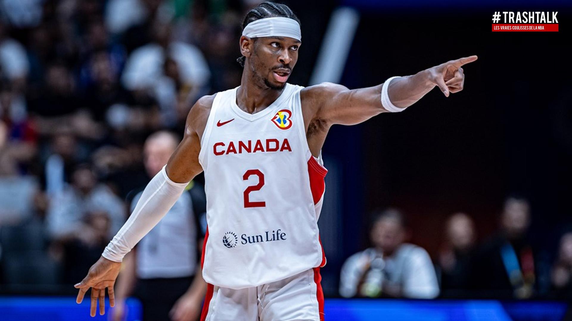 Shai Gilgeous Alexander Canada 25 août 2023