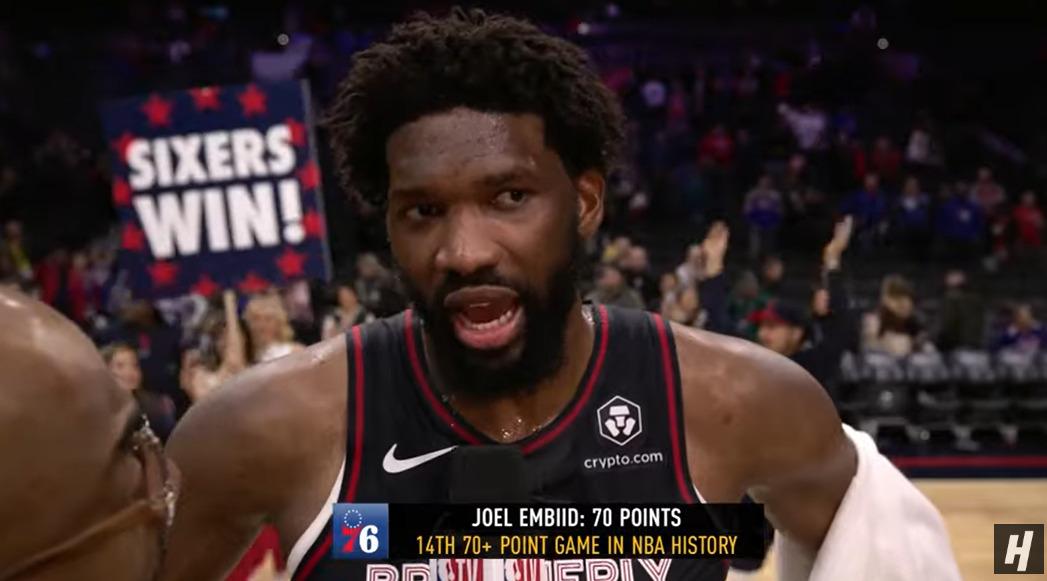 Joel Embiid 23 janvier 2024