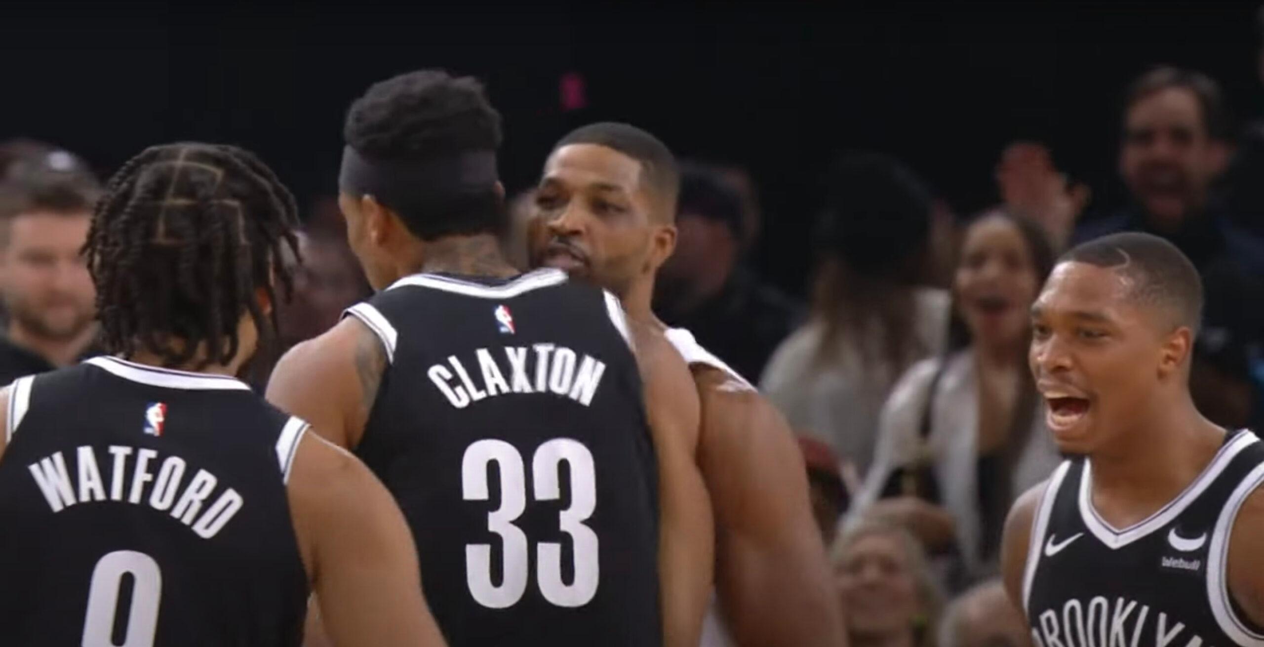 NBA Paris Game 2024 fight