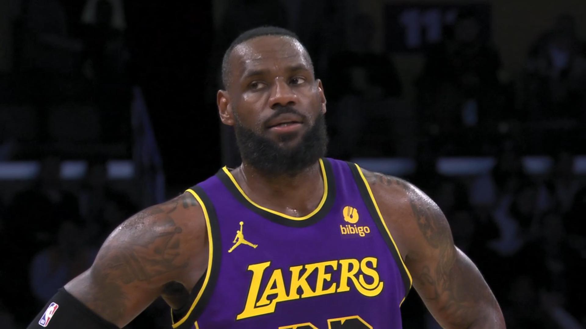 LeBron James Lakers 24 février 2024